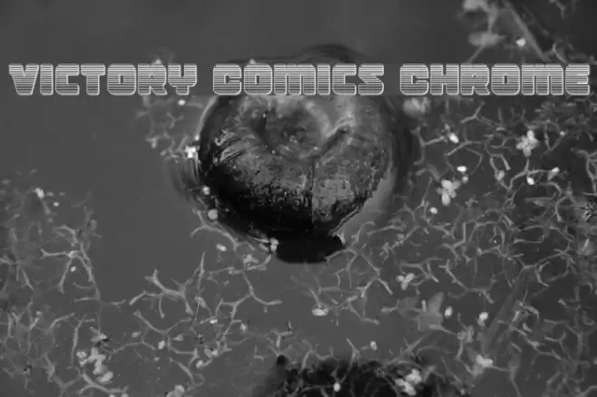 Victory Comics Chrome Font examples