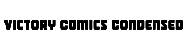 Victory Comics Condensed  لخطوط تنزيل
