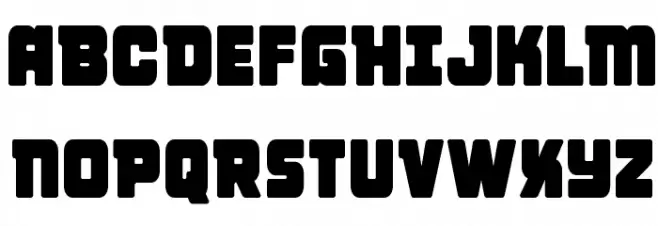 Victory Comics Condensed Шрифта ВЕРХНИЙ