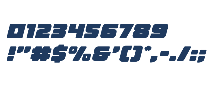 Victory Comics Expanded Semi-Italic Other Characters