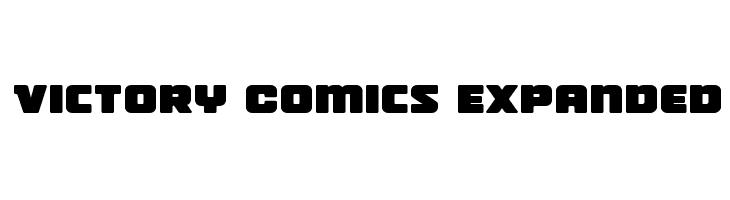 Victory Comics Expanded  font caratteri gratis
