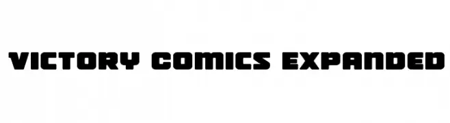 Victory Comics Expanded  font caratteri gratis