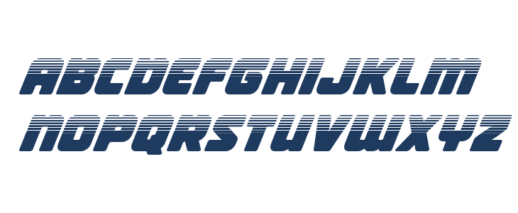 Victory Comics Halftone Italic Lowercase