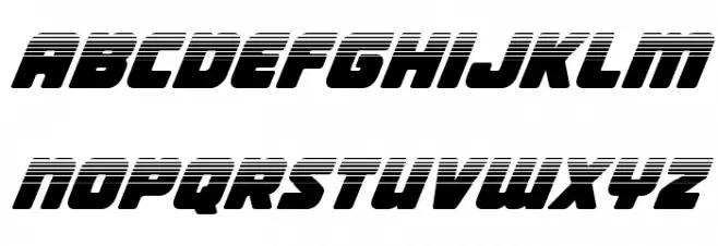 Victory Comics Halftone Italic Schriftart Kleinbuchstaben