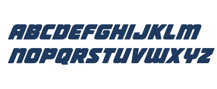 Victory Comics Italic Lowercase