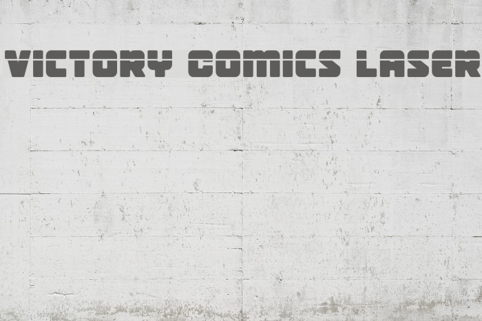 Victory Comics Laser Example 2