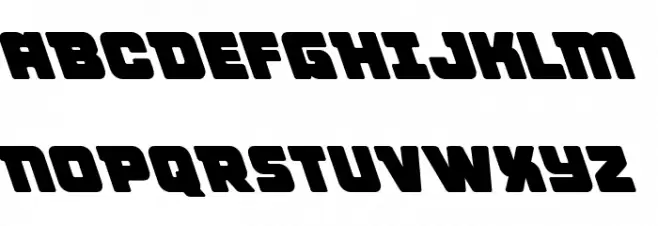 Victory Comics Leftalic Шрифта ВЕРХНИЙ