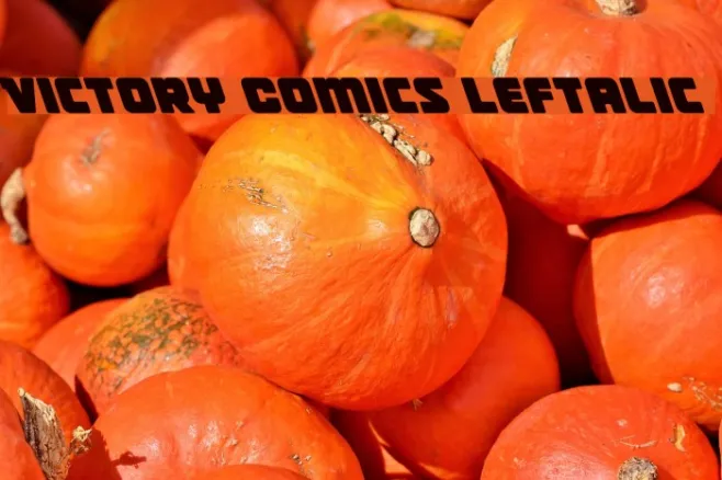Victory Comics Leftalic Example 1