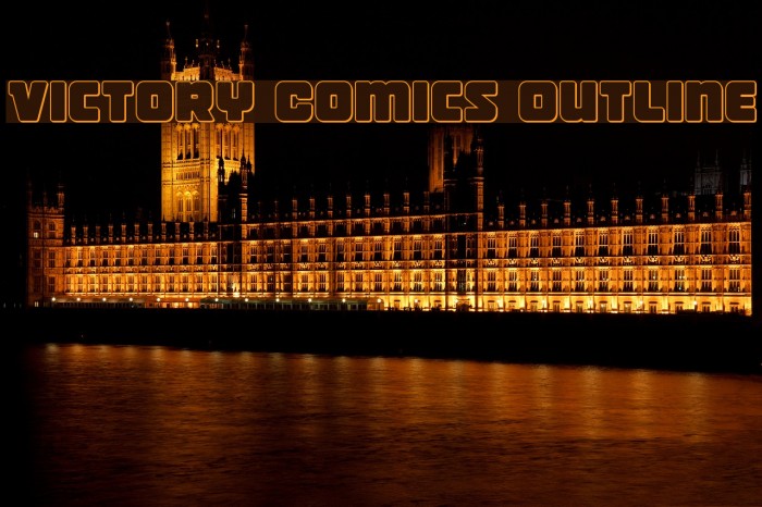 Victory Comics Outline Example 2