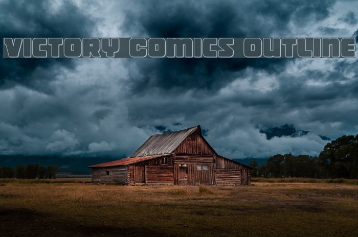 Victory Comics Outline Example 3