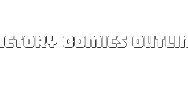 Victory Comics Outline Logo