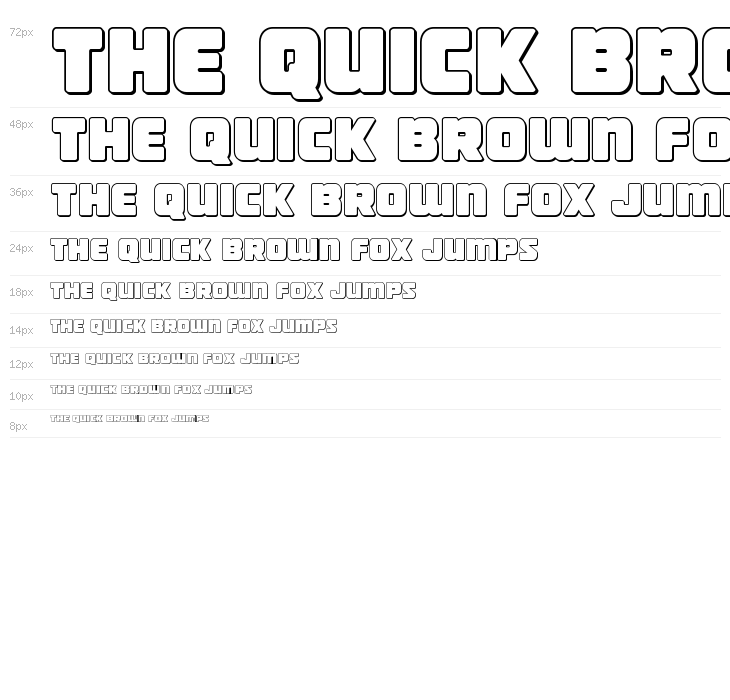 Victory Comics Outline Waterfall