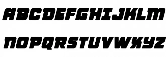 Victory Comics Semi-Italic Шрифта ВЕРХНИЙ