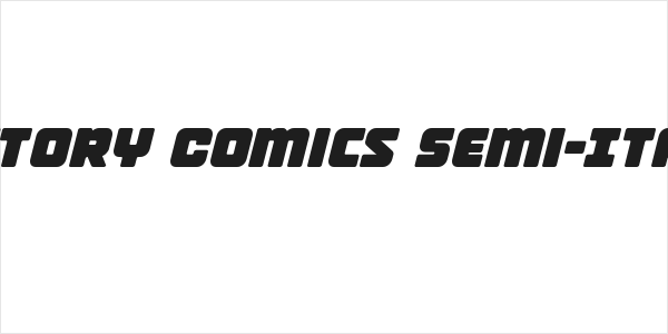 Victory Comics Semi-Italic Logo