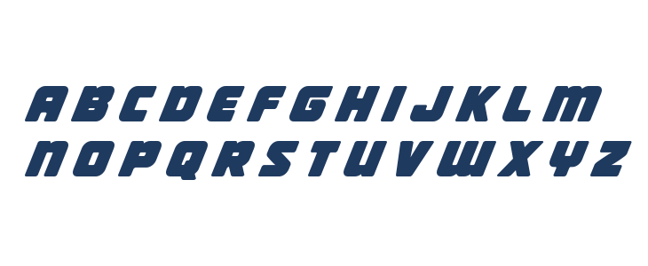 Victory Comics Title Italic Lowercase