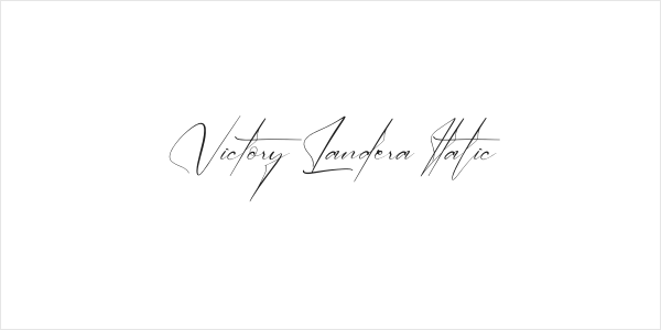 Victory Landera Italic Logo