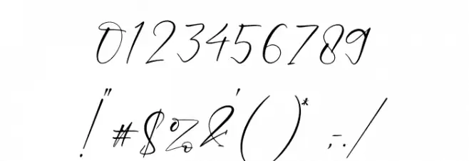 Victory Landera Font OTHER CHARS