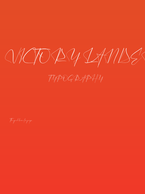 Victory Landera Poster