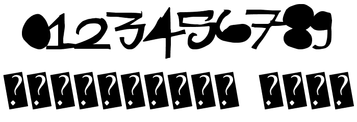 VictoryCut Font OTHER CHARS