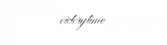 VictoryTime  Скачать бесплатные шрифты
