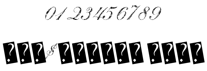 VictoryTime Font OTHER CHARS