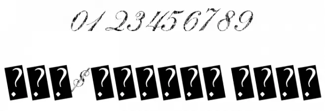 VictoryTime Font OTHER CHARS