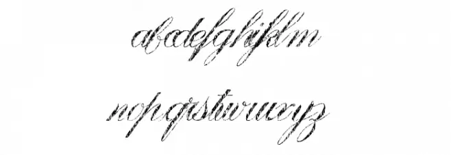 VictoryTime Font LOWERCASE