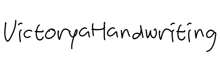 Victorya Handwriting  Frei Schriftart Herunterladen