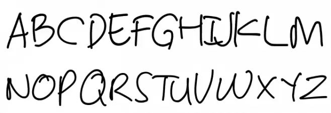 Victorya Handwriting Schriftart Groß