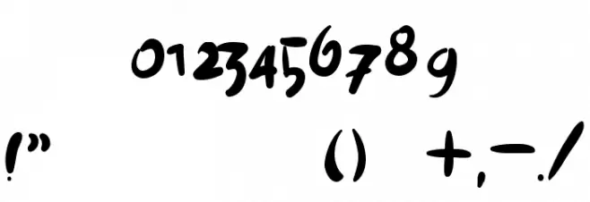 Victualia Font OTHER CHARS