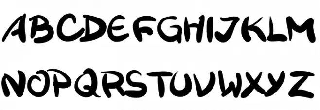 Victualia Schriftart Groß
