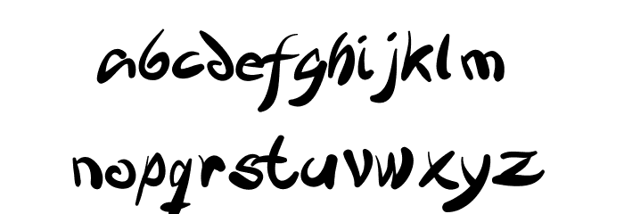 Victualia Font LOWERCASE