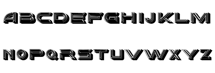 Vidal Black Regular Font LOWERCASE