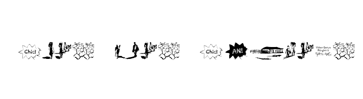 Vidas Secas Dingbats  font caratteri gratis