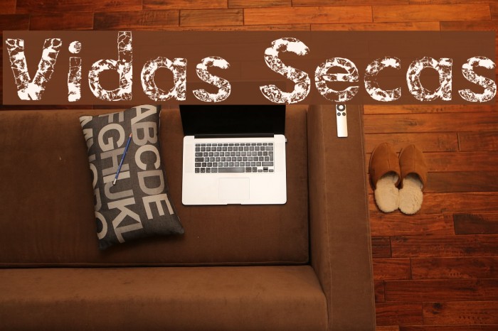 Vidas Secas Font examples