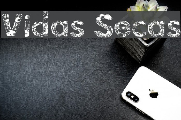 Vidas Secas Font examples