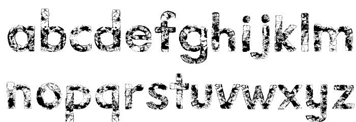 Vidas Secas Font LOWERCASE