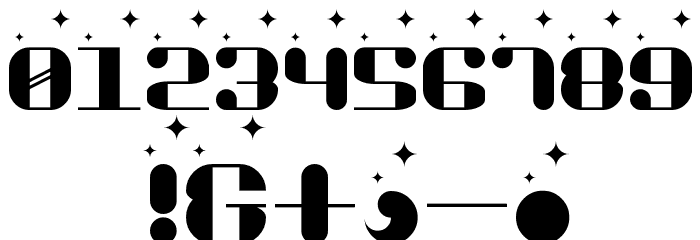 Video Dames Regular Font OTHER CHARS