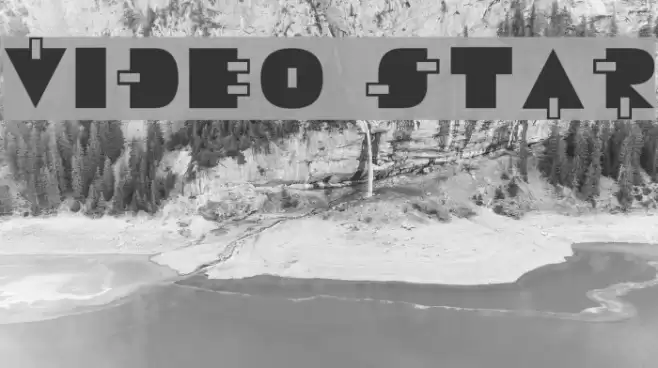 Video Star Font examples