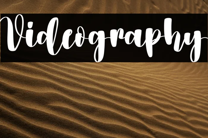 Videography Example 3