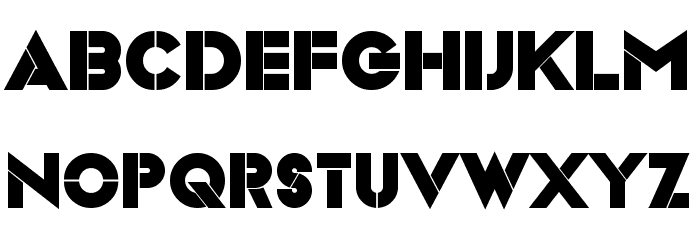 Videopac Bold Font LOWERCASE