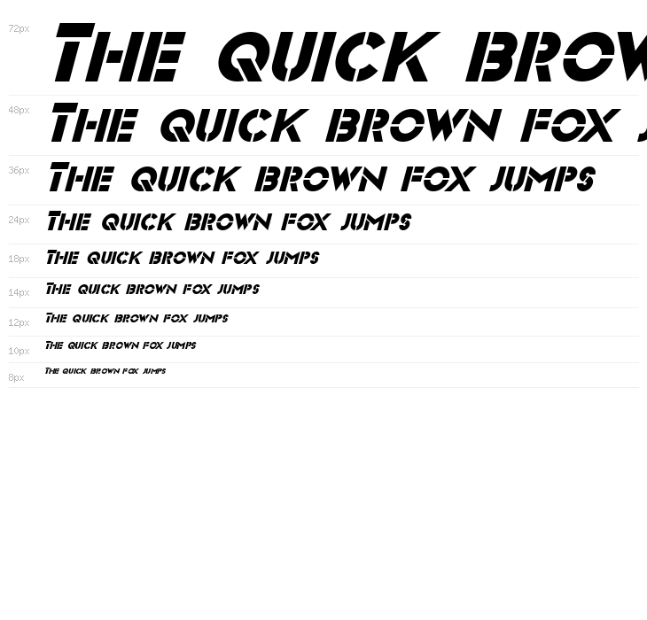 Videopac Italic Waterfall