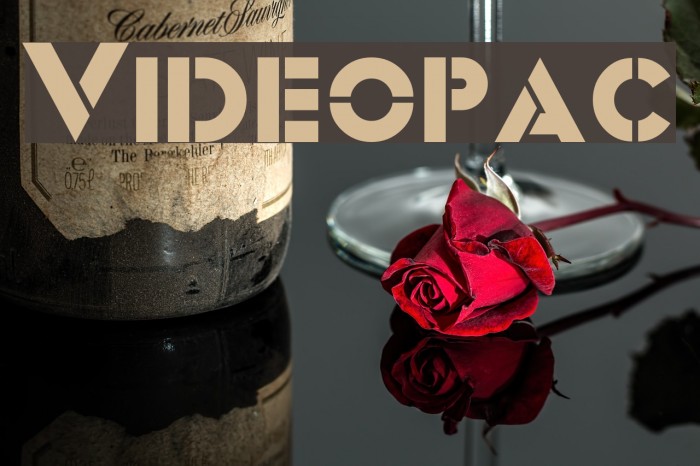 Videopac Font examples