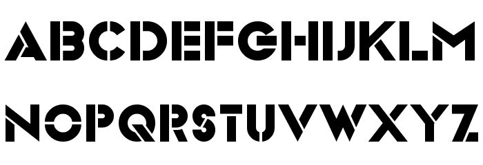 Videopac Font LOWERCASE