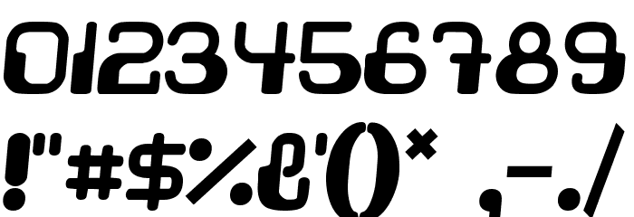 Videophreak Font OTHER CHARS