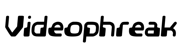 Videophreak  Frei Schriftart Herunterladen