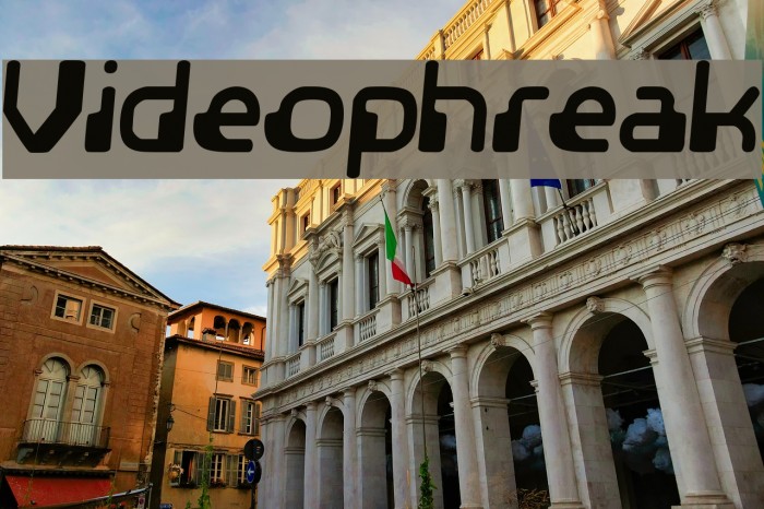 Videophreak Font examples