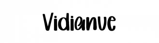 Vidianue  フリーフォントのダウンロード