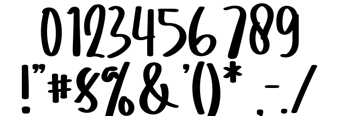 Vidianue Font OTHER CHARS