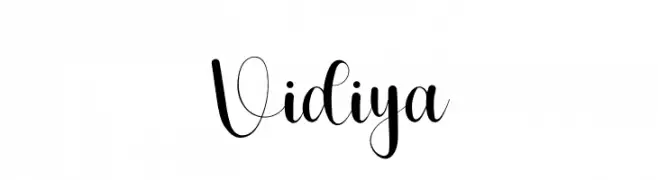 Vidiya  Скачать бесплатные шрифты